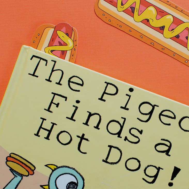 Bookmark-065: Hot Dog (it's die cut!)
