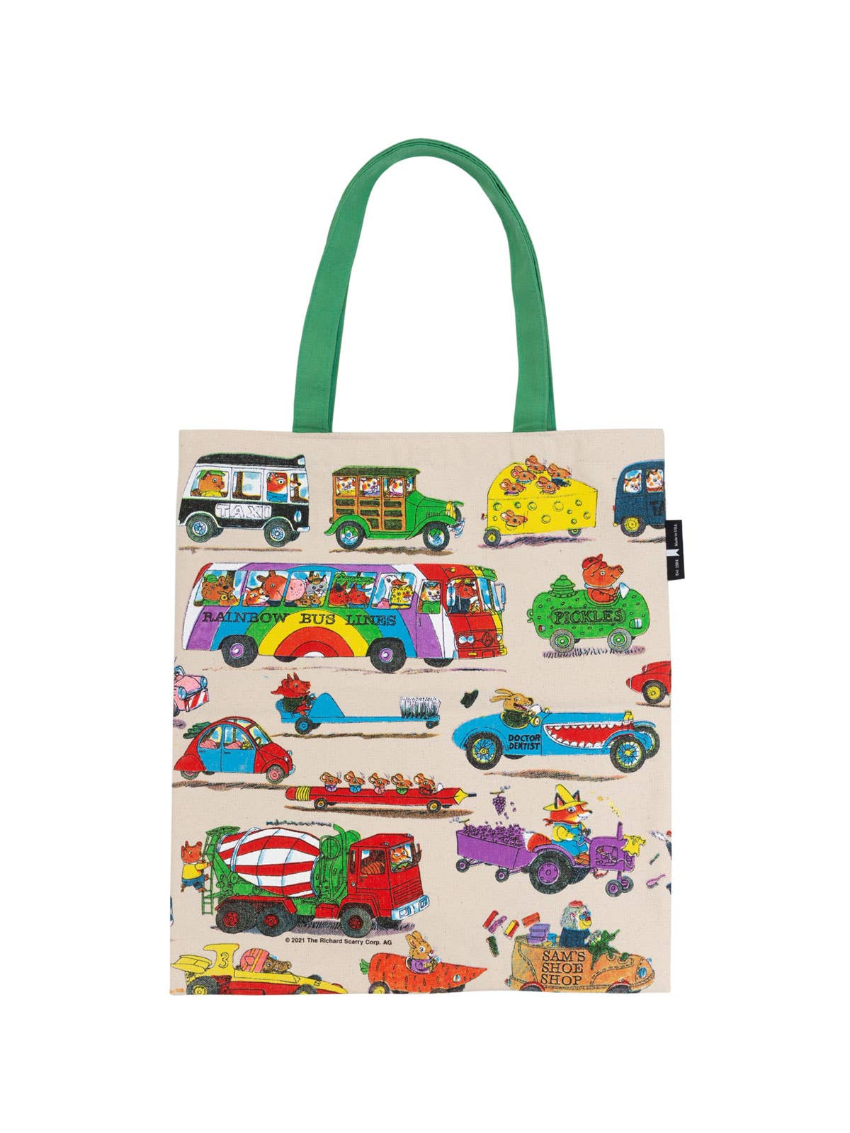 Tote Bag: Richard Scarry - Cars and Trucks and Things That Go