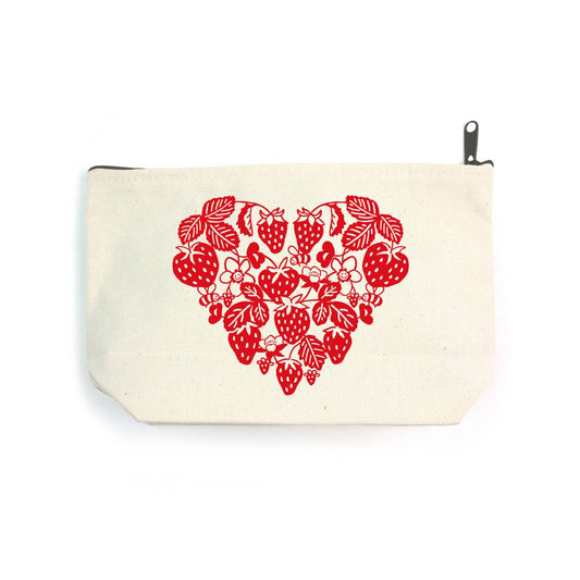 Pouch: Strawberry Heart