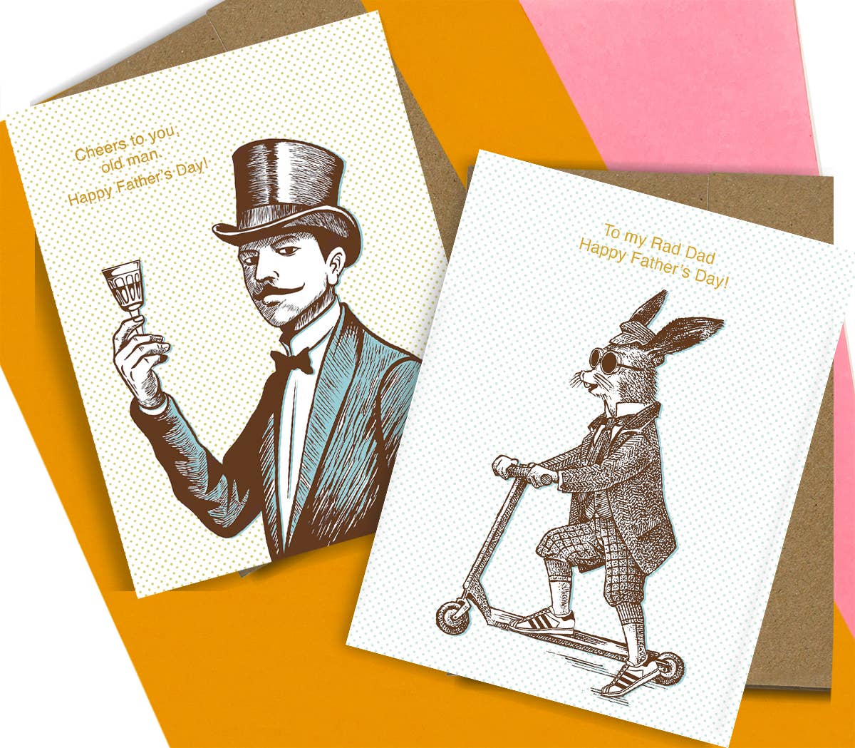 Greeting Card - Father’s Day: Cheers To You Old Man