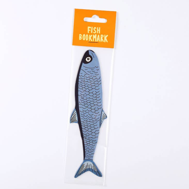 Bookmark-064: Fish (it's die cut!)