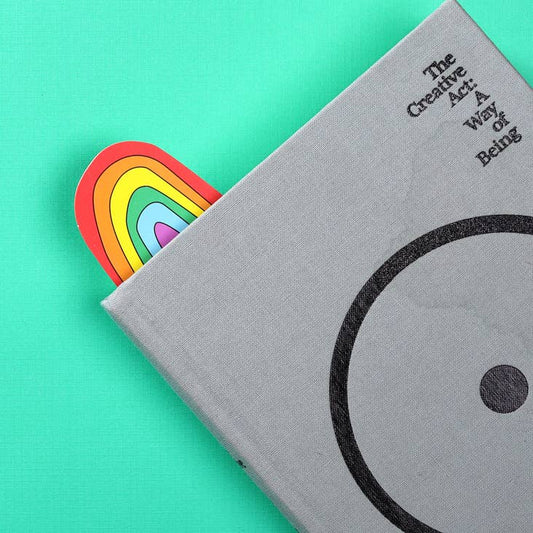 Bookmark-067: Rainbow (it's die cut!)
