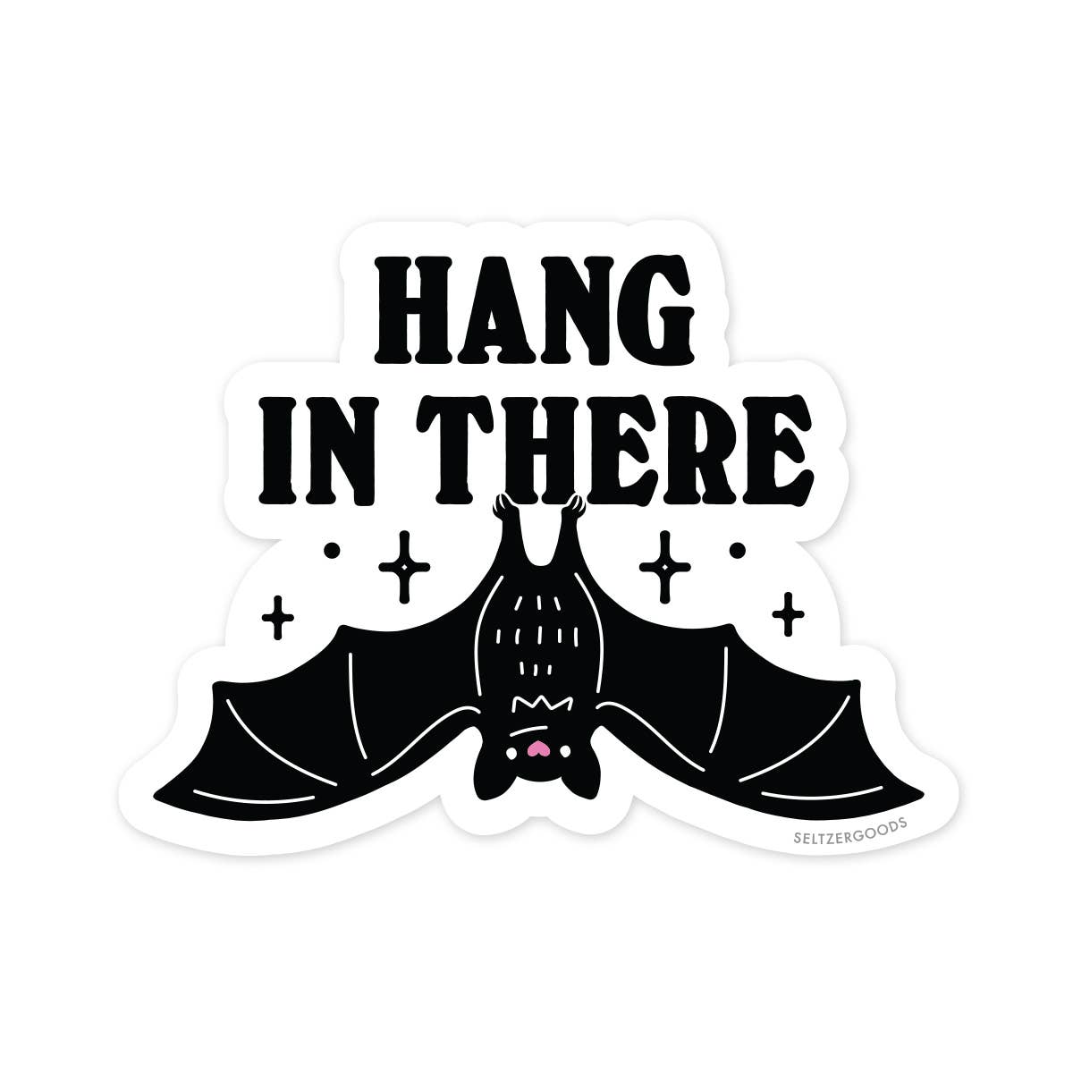 Sticker: Hang In There Bat