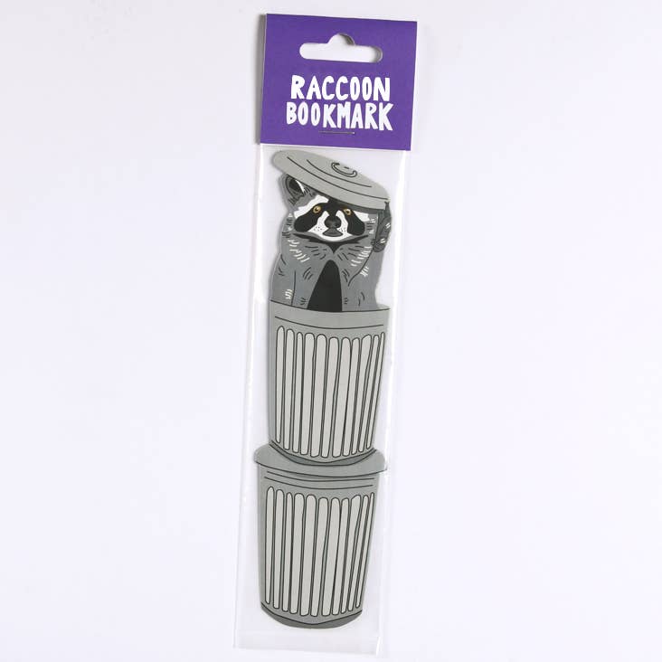 Bookmark-070: Raccoon (it's die cut!)