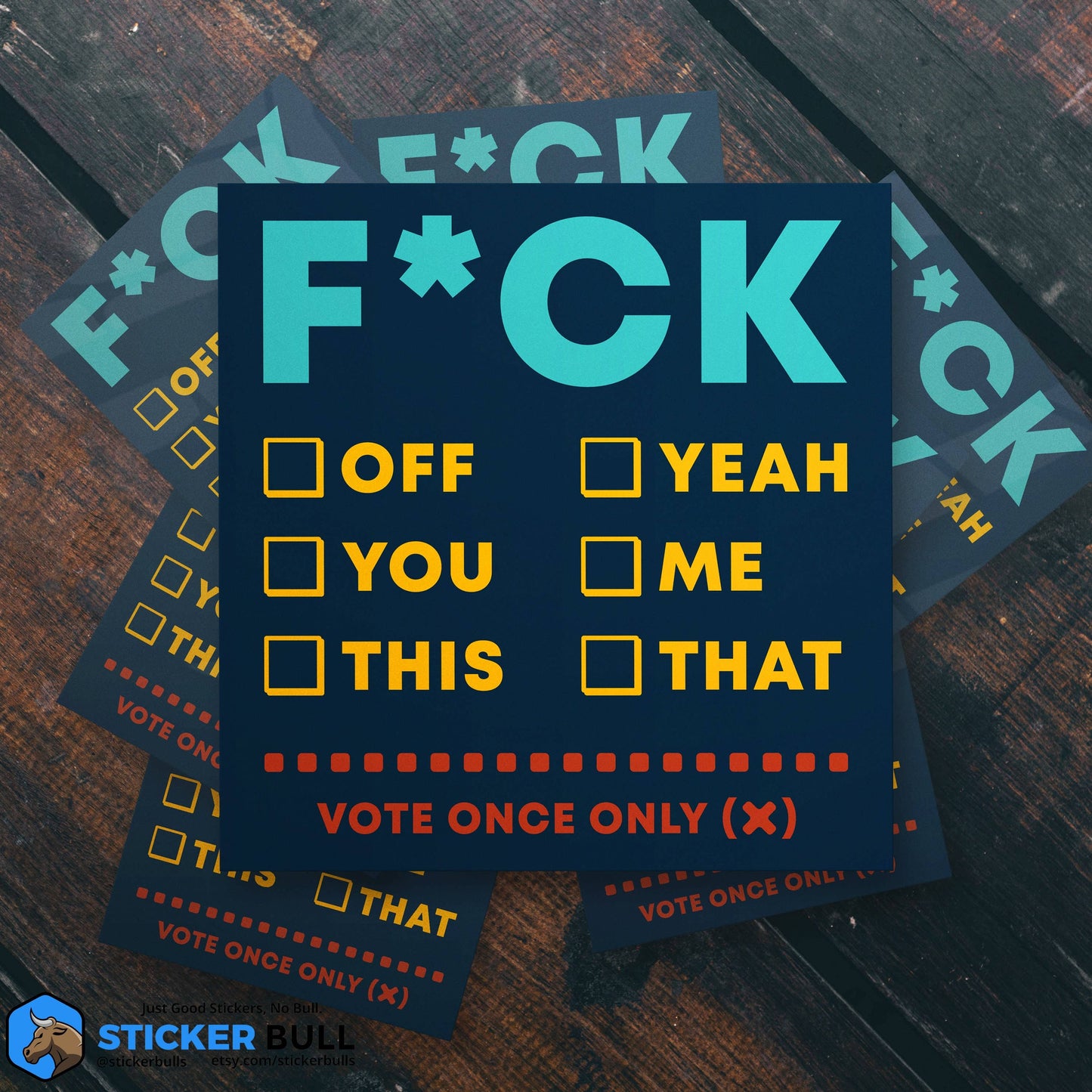 Sticker: F*ck Chart