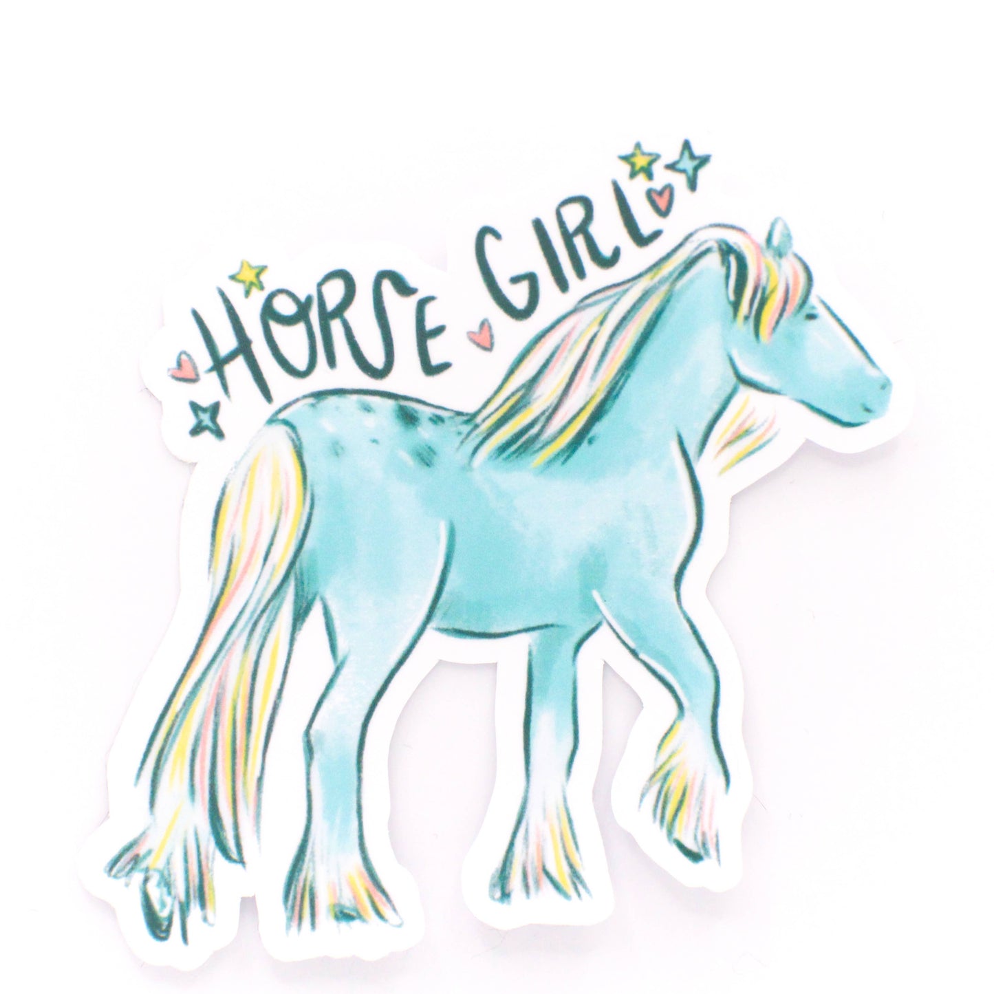Sticker: Horse Girl