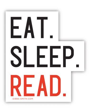 Sticker-Books-17: Eat. Sleep. Read.