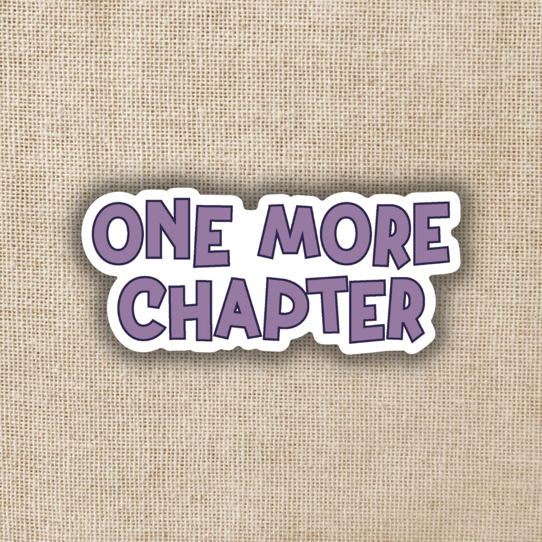Sticker: One More Chapter