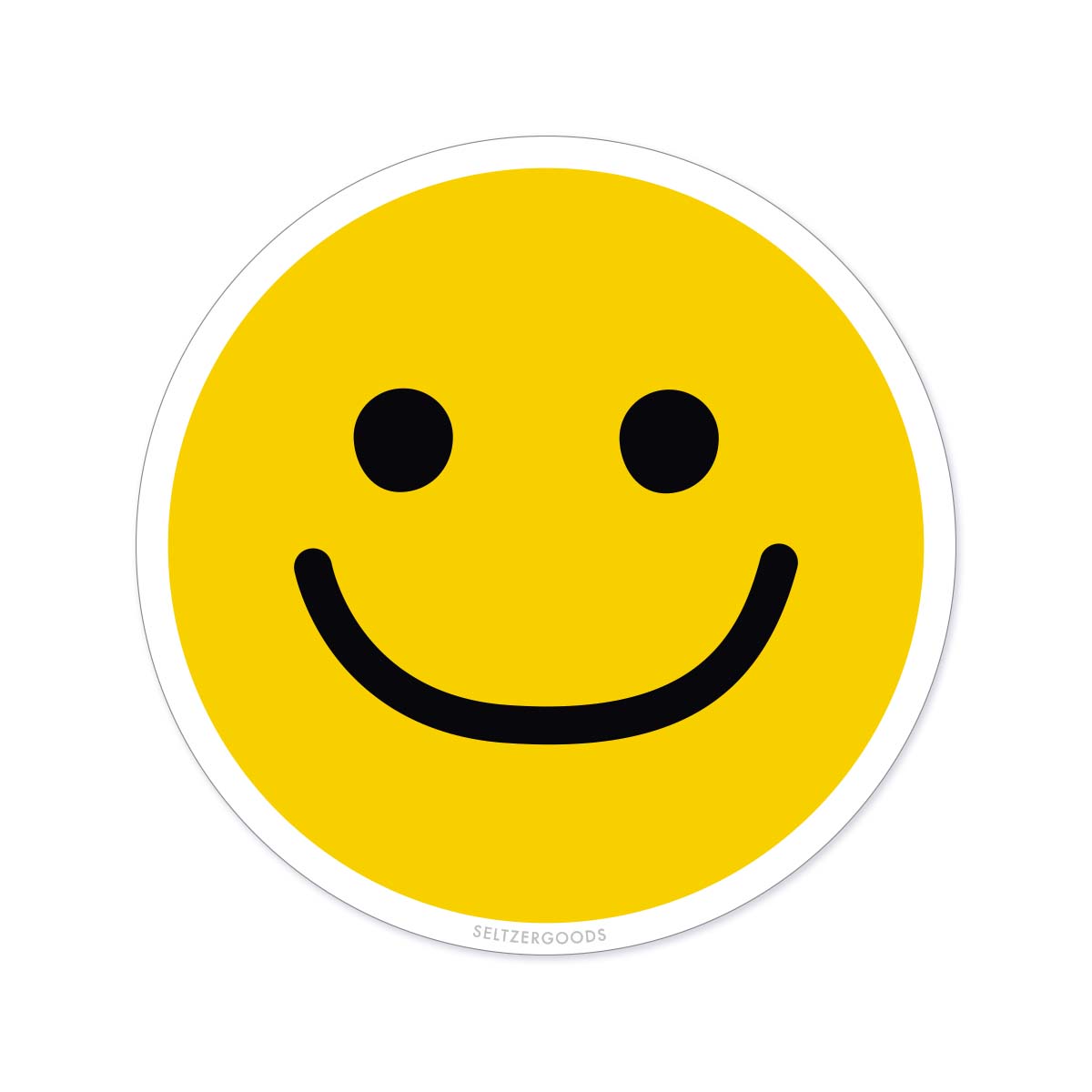 Sticker: Smiley Yellow Face