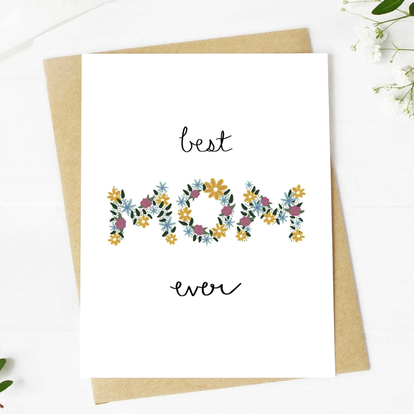 Greeting Card - Mother: Best Mom Ever