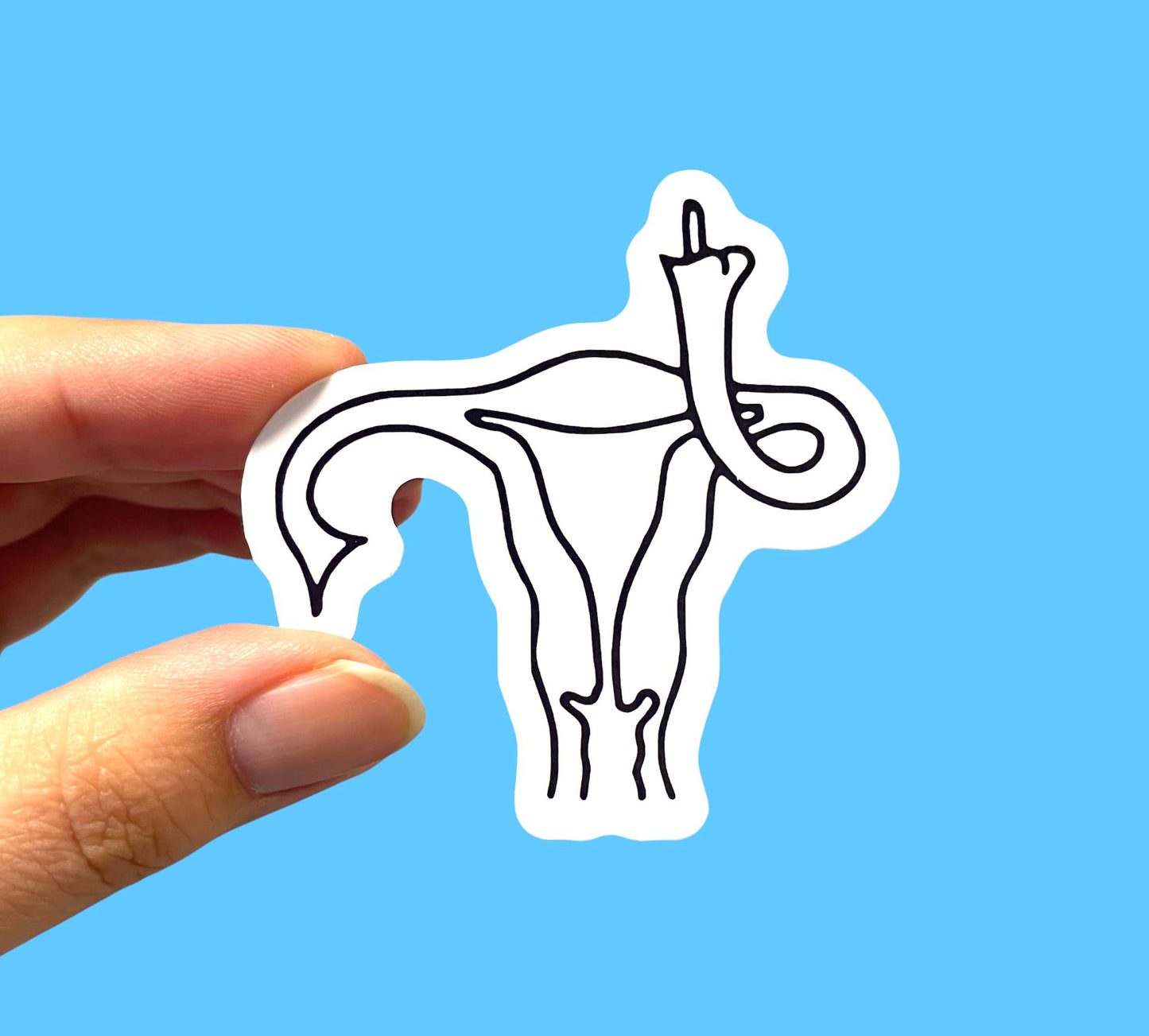Sticker: Angry Uterus