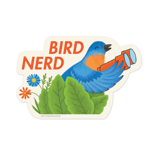 Sticker-Bird-01: Bird Nerd