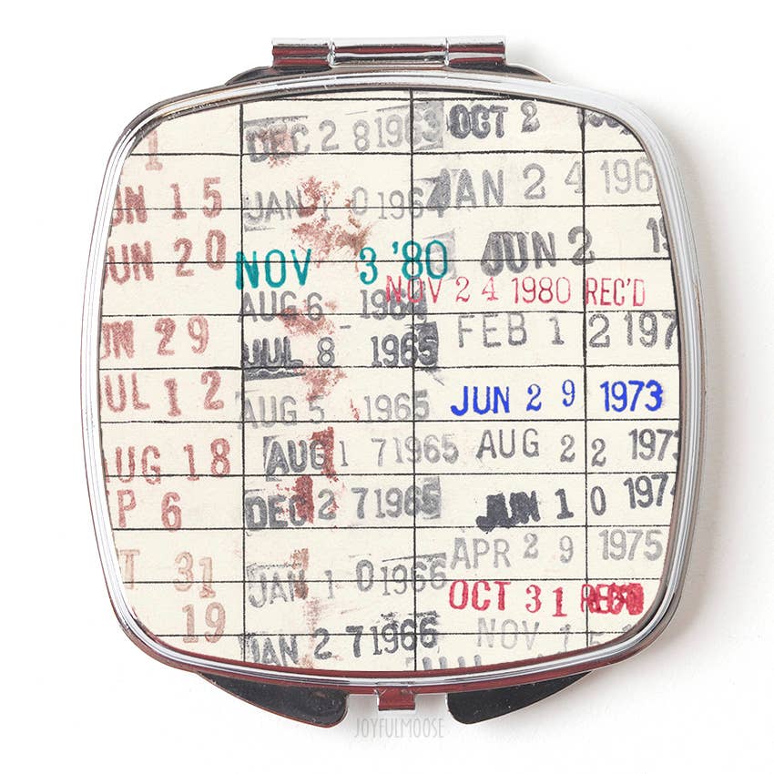 Compact Mirror: Library Due Date