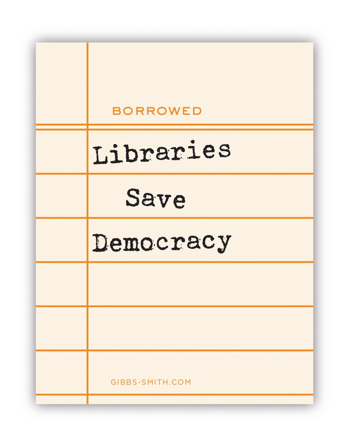 Sticker: Libraries Save Democracy