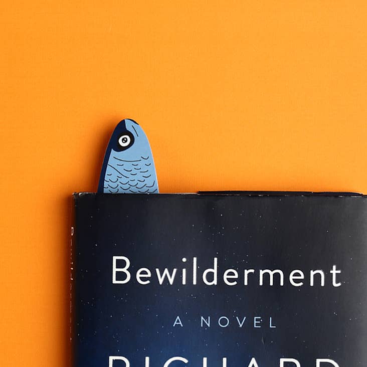 Bookmark-064: Fish (it's die cut!)