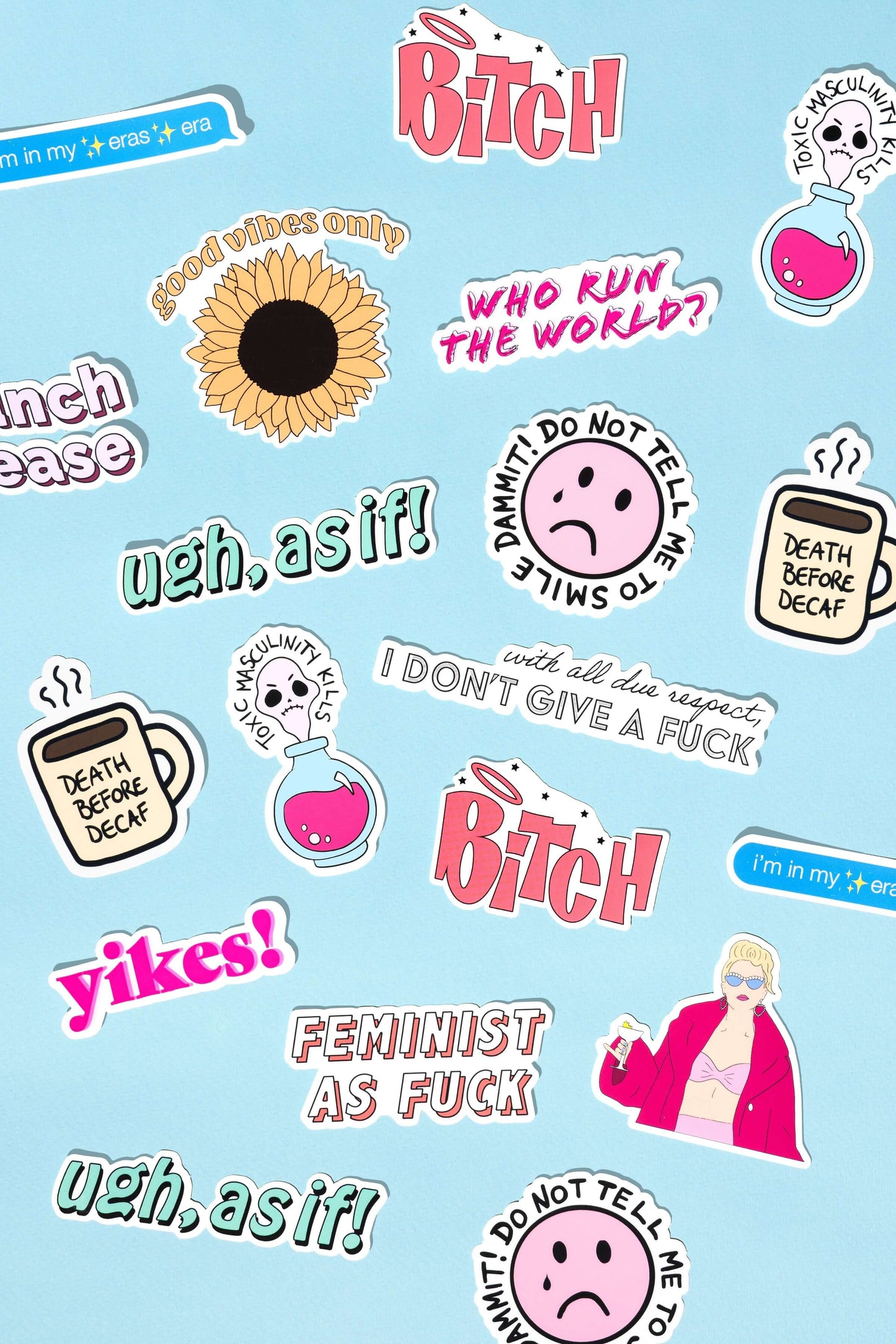 Sticker: Feminist AF