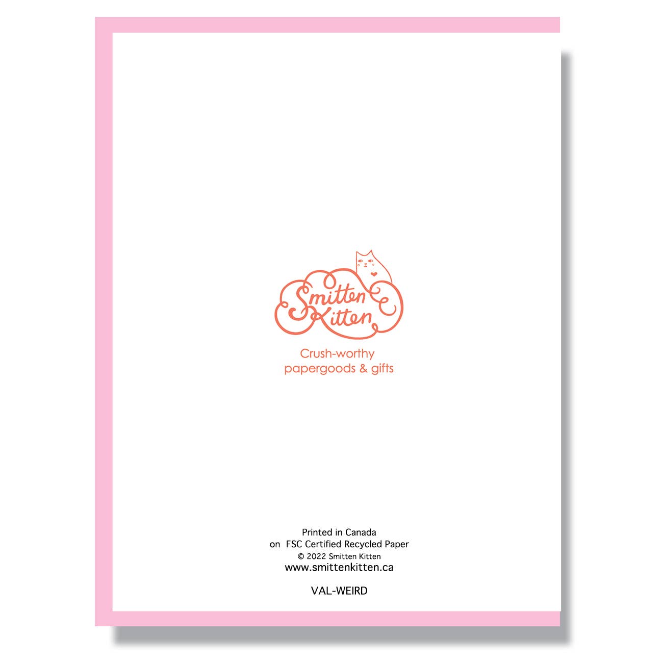 Greeting Card - Love: Happy Valentine's Day! Let's Get Weird!