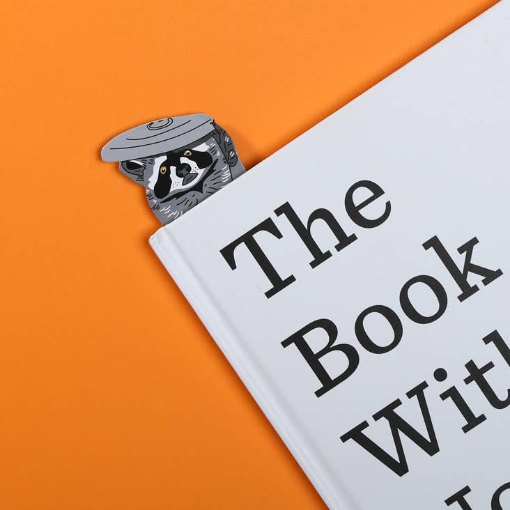Bookmark-070: Raccoon (it's die cut!)