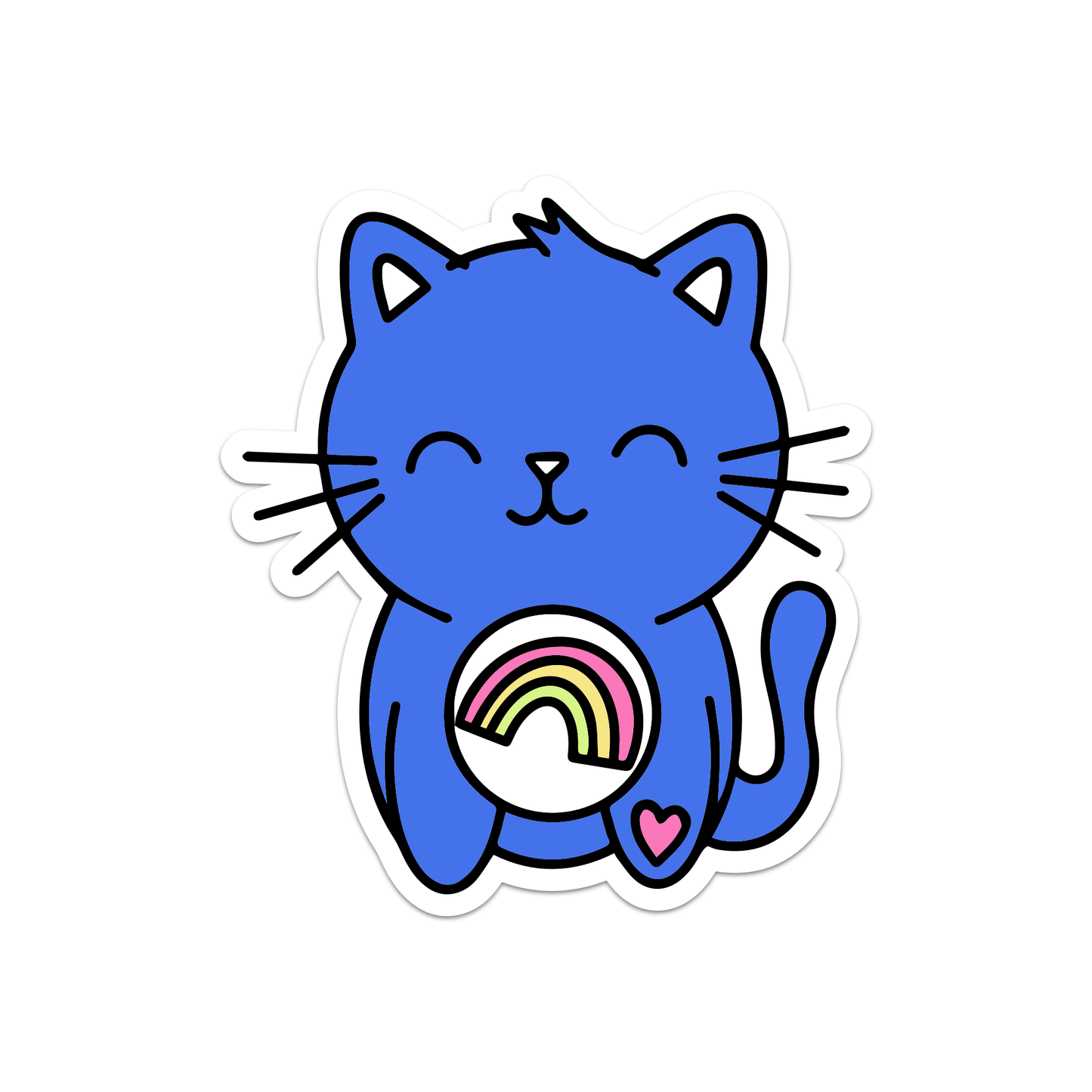 Sticker-Cat-99: Care Bear Kitty