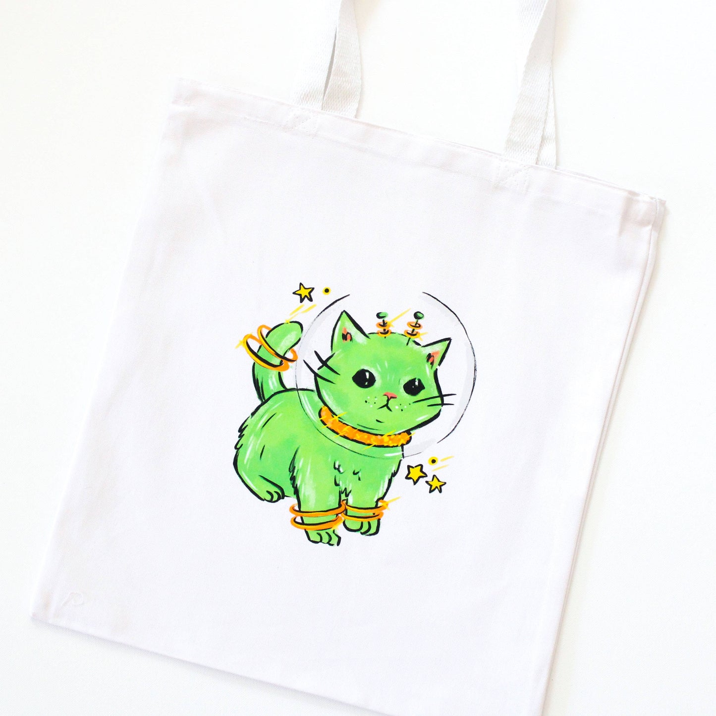 Tote Bag: Space Kitty