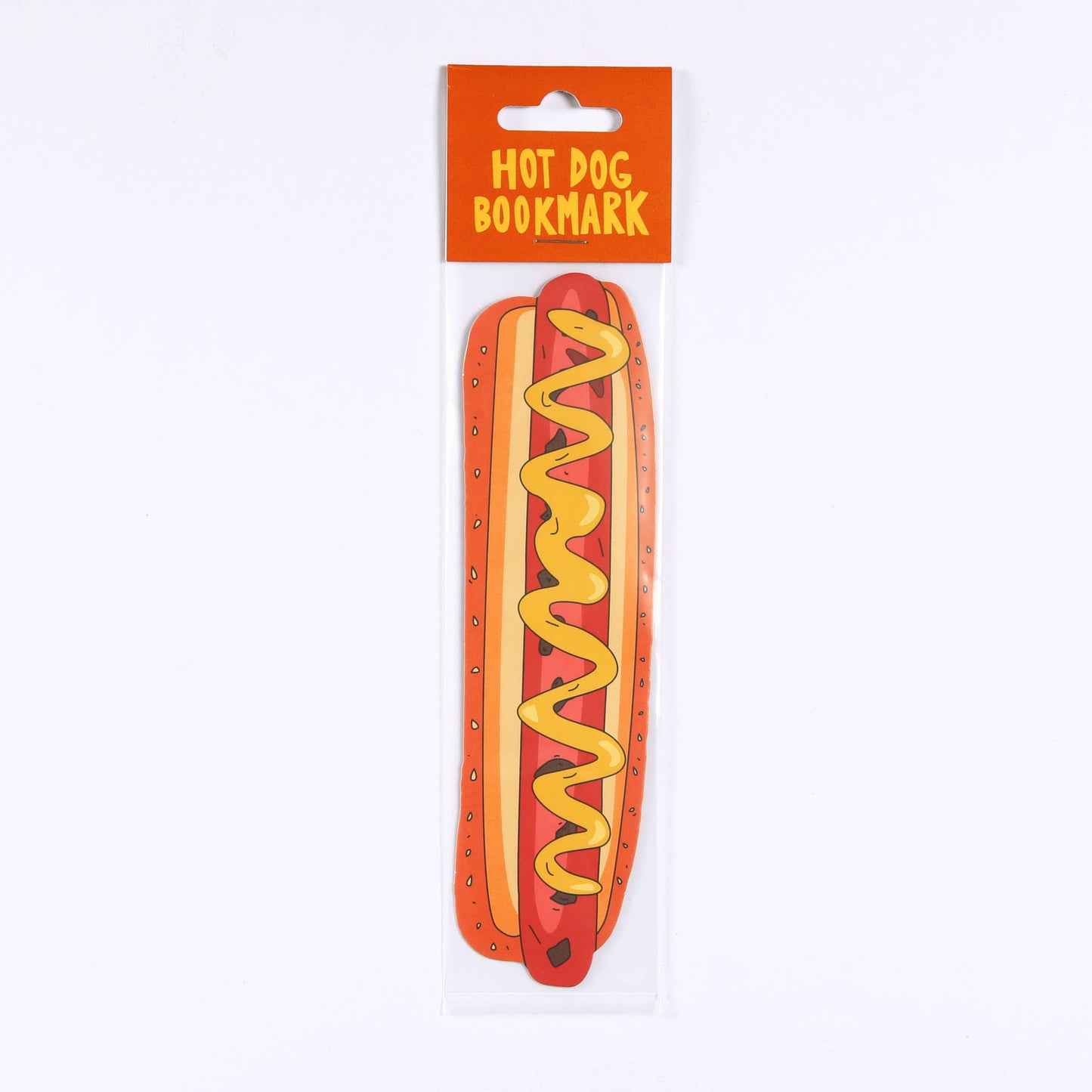 Bookmark-065: Hot Dog (it's die cut!)