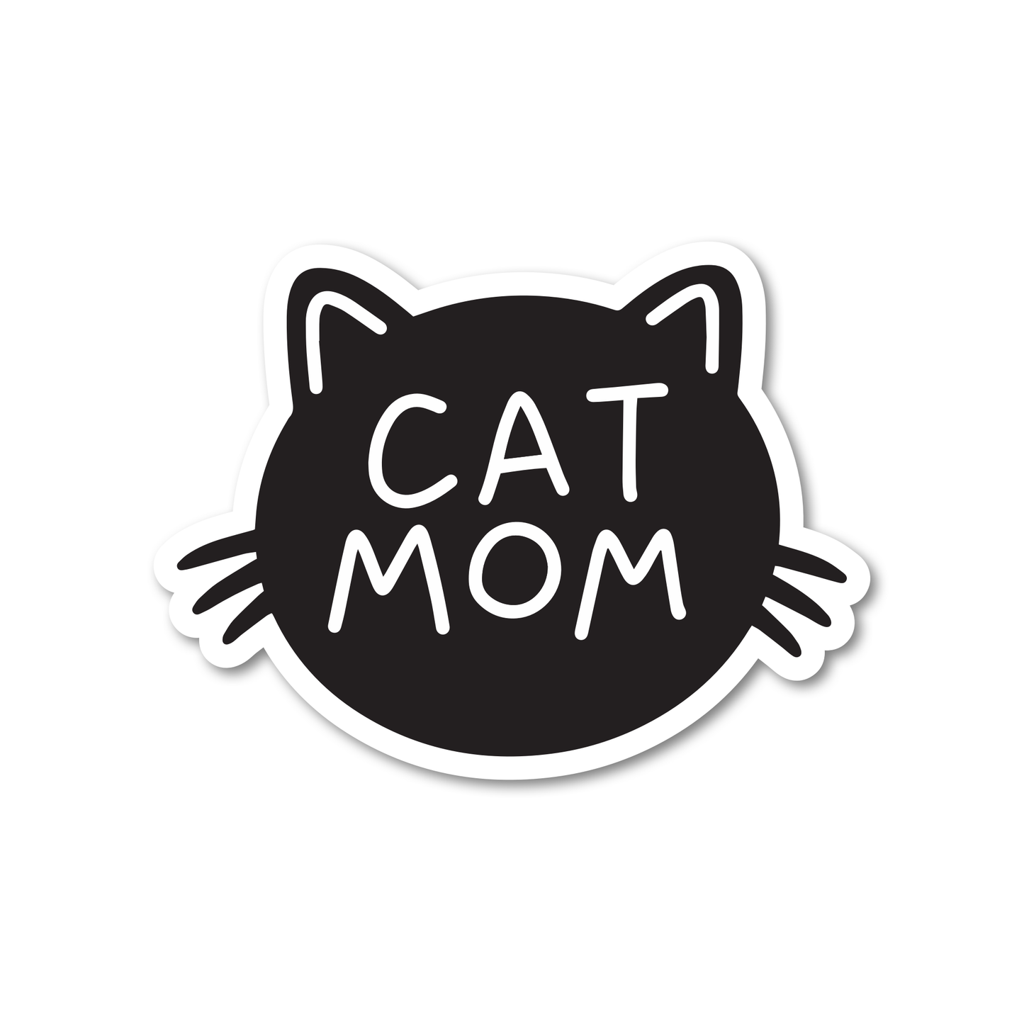 Sticker-Cat-99: Cat Mom