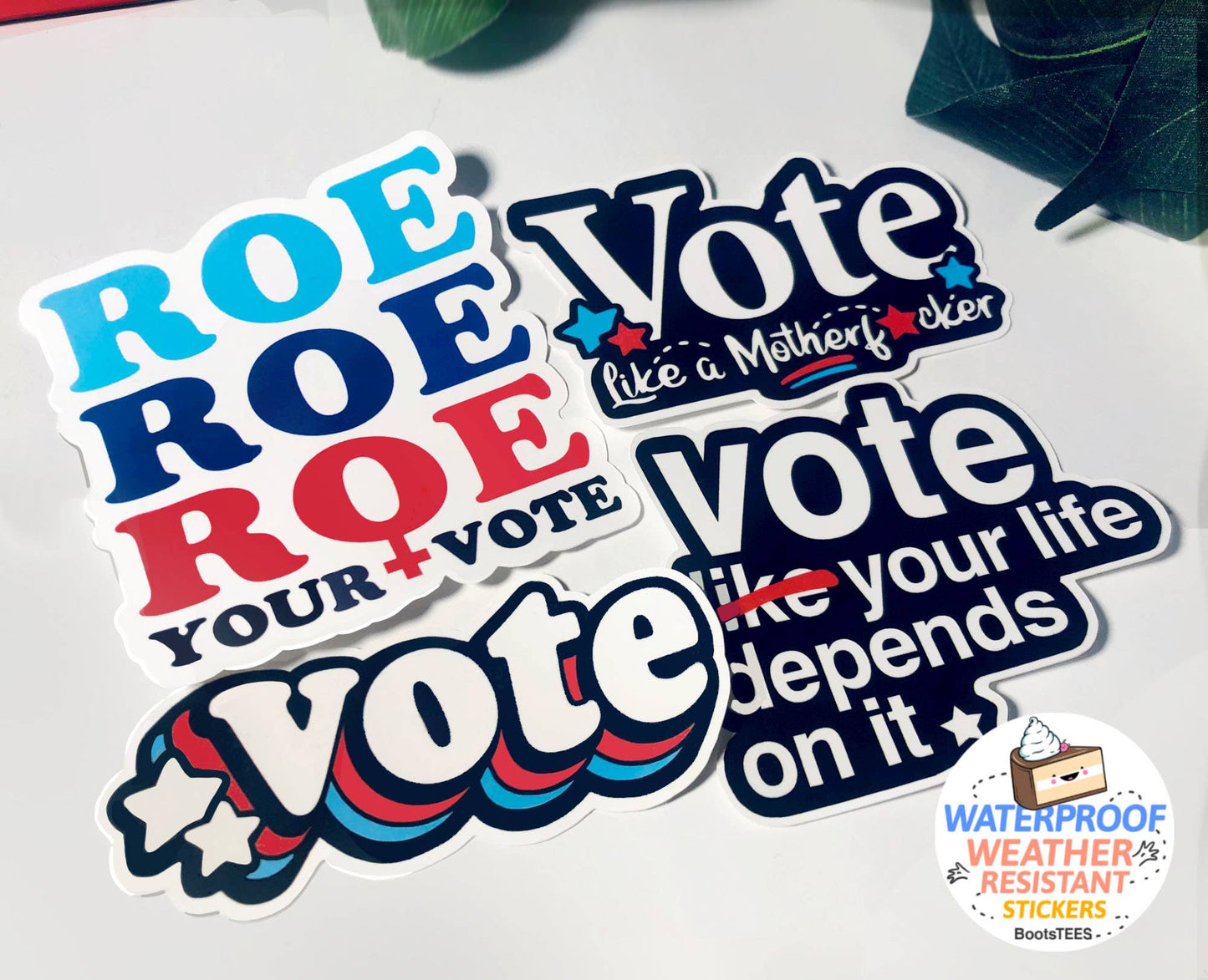Sticker-Political-07: Vote - Your Life Depends On It
