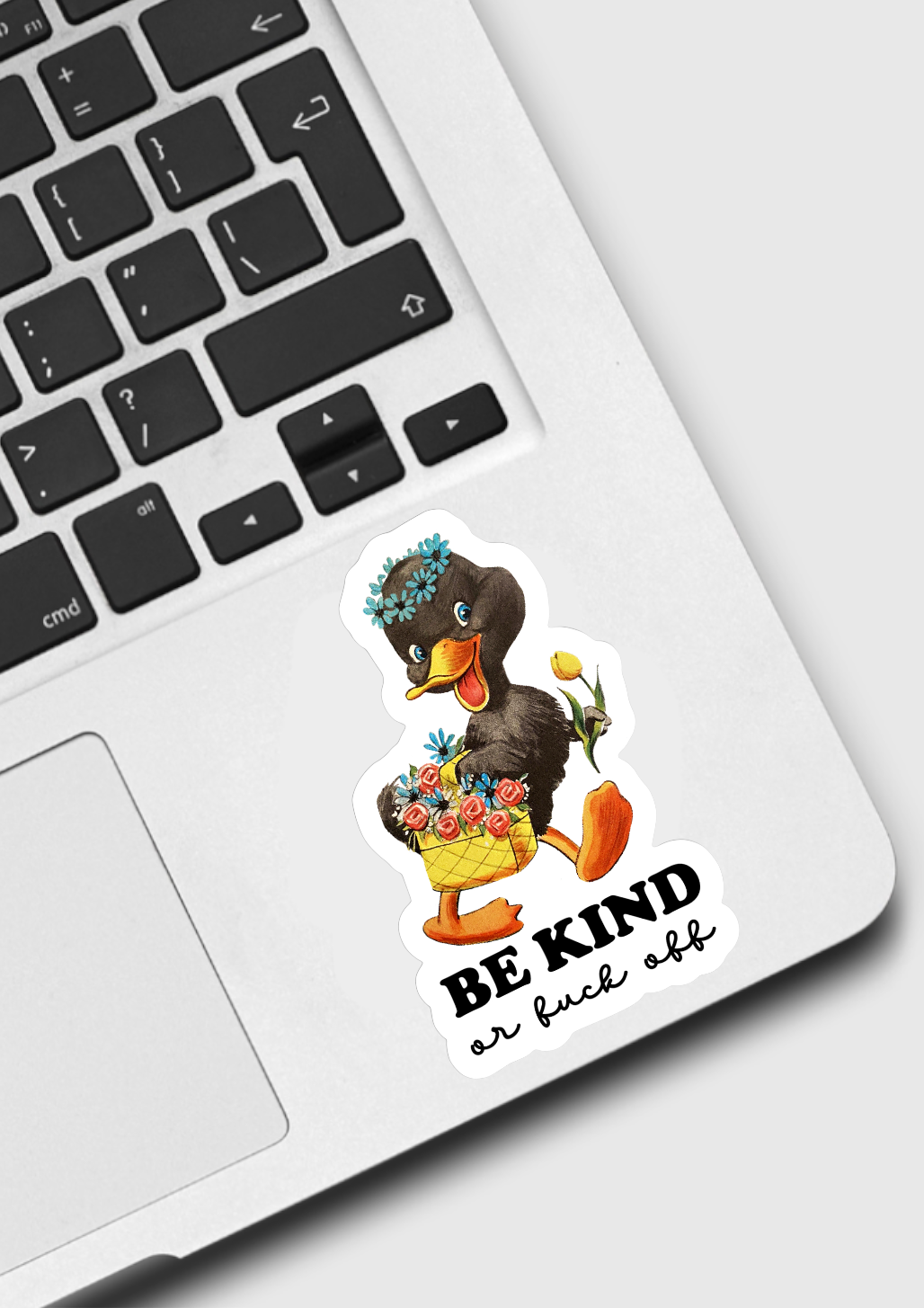 Sticker-Social-19: Be Kind or F*ck Off