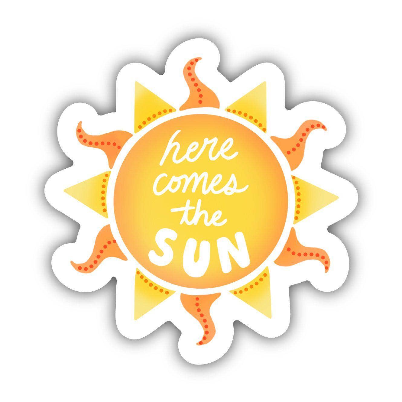 Sticker-Nature-04: Here Comes the Sun