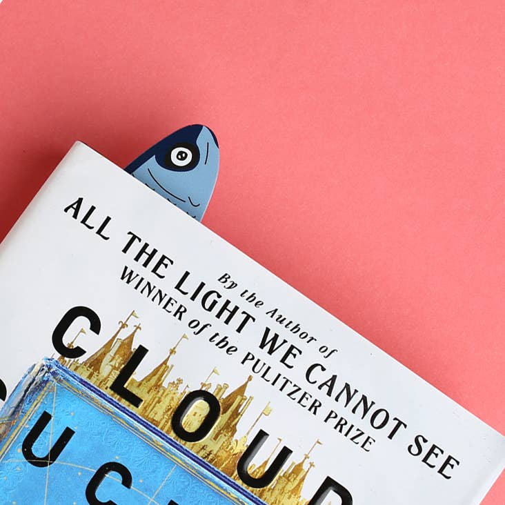 Bookmark-064: Fish (it's die cut!)