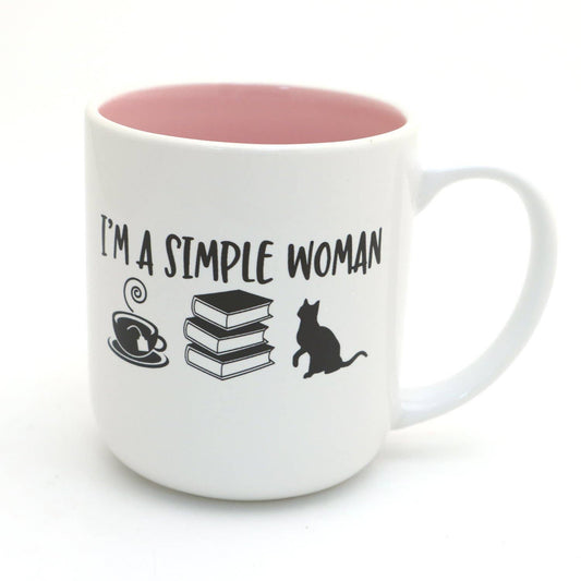 Mug-004: I'm a Simple Woman