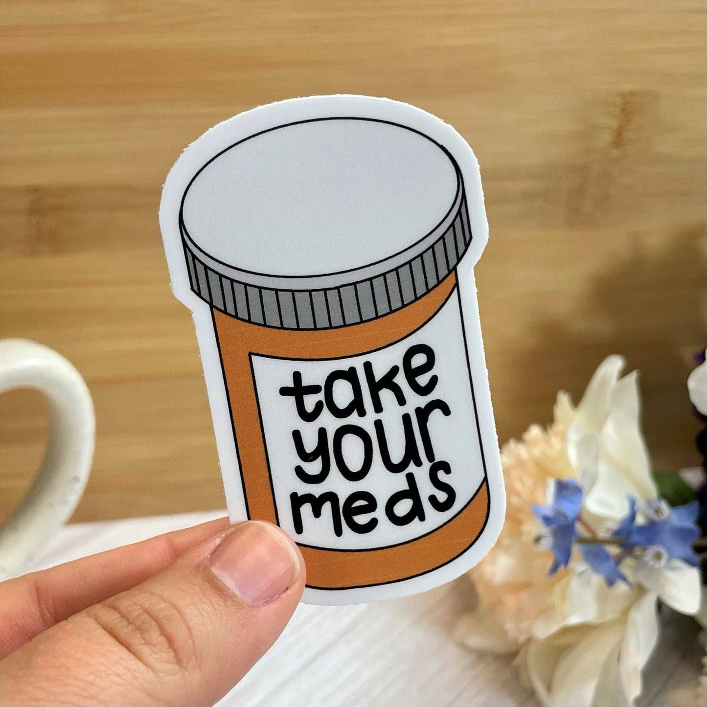 Sticker-Health-01: Take Your Meds