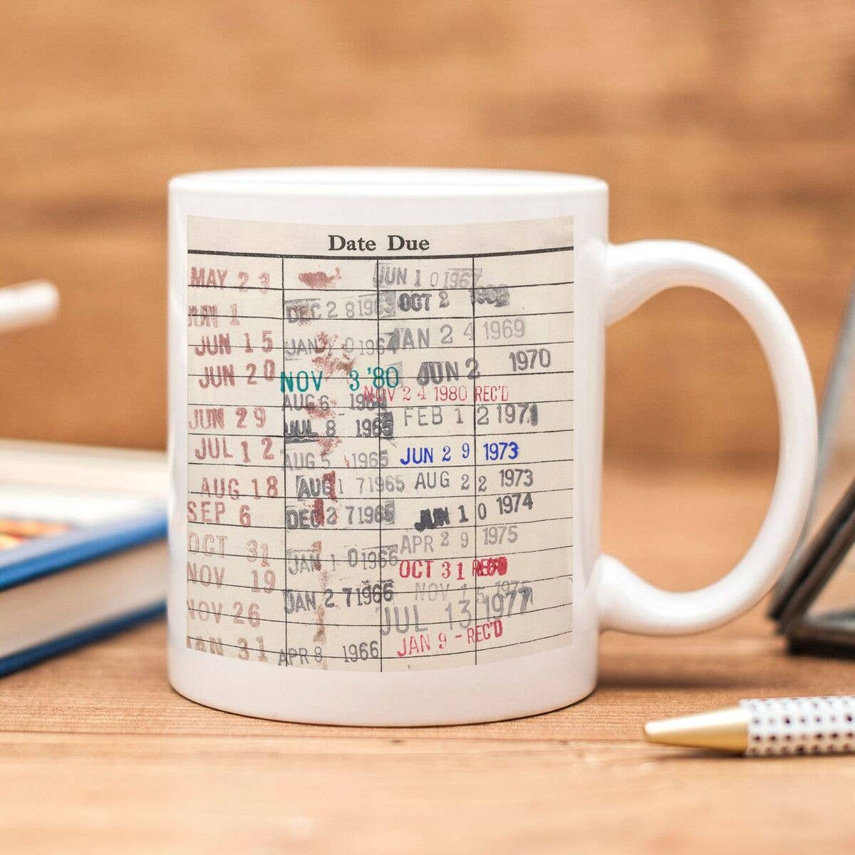 Mug-001: Library Book Due Date