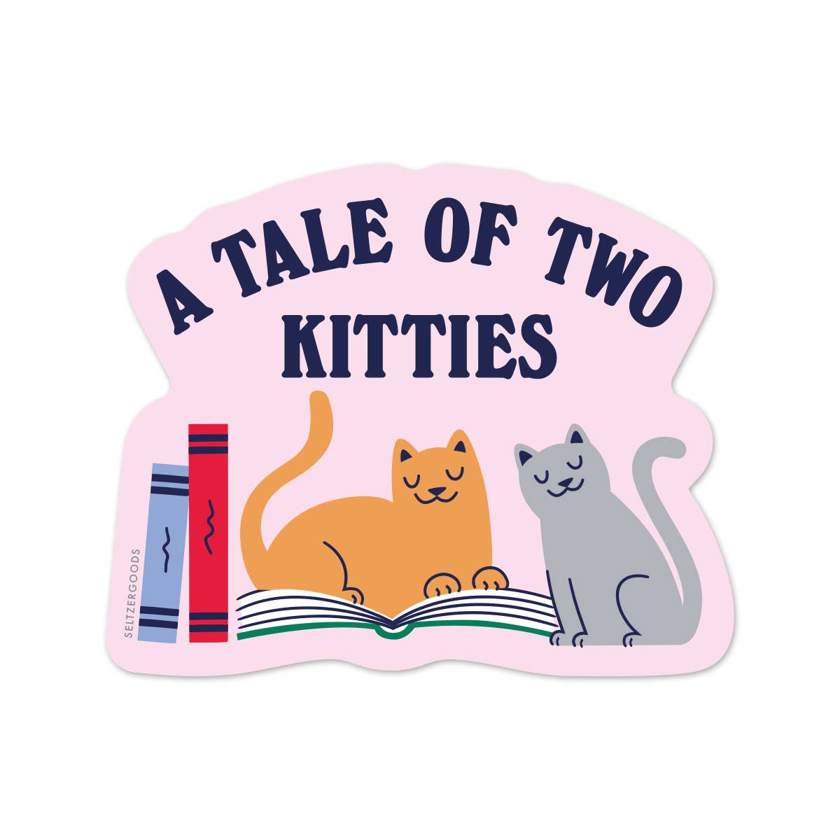 Sticker-Cat-01: A Tale of Two Kitties