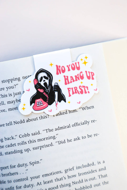 Bookmark-005: Ghost Face No You Hang Up First (Magnetic)