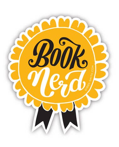 Sticker-Books-15: Book Nerd