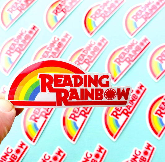 Sticker-Books-01: Reading Rainbow