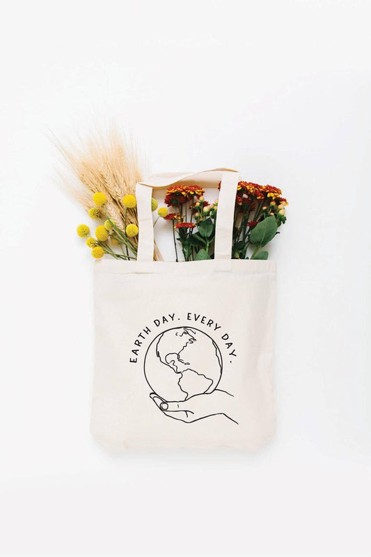 Tote Bag: Earth Day Every Day (Small)
