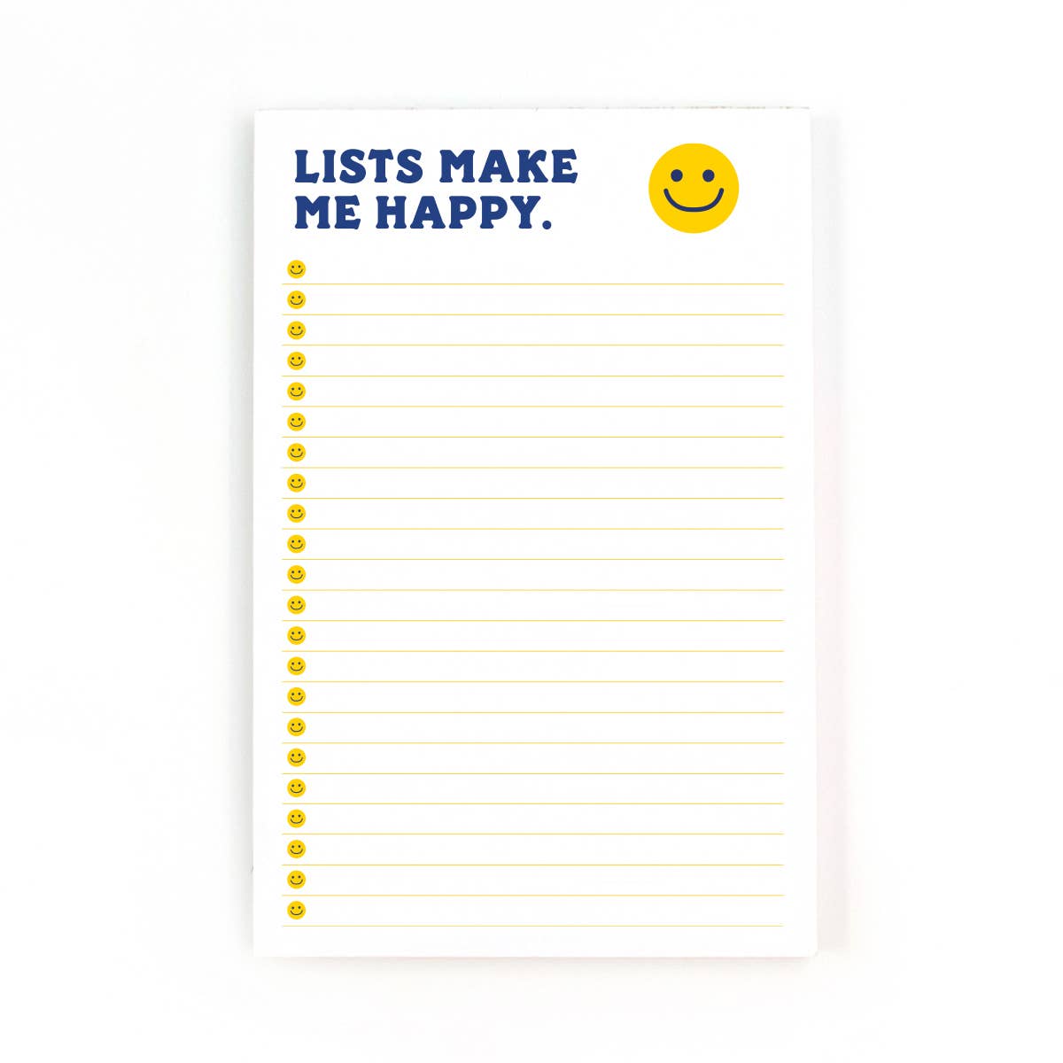 Notepad: Lists Make Me Happy
