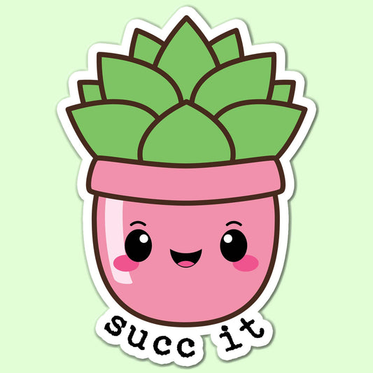 Sticker-Social-17: Succ It