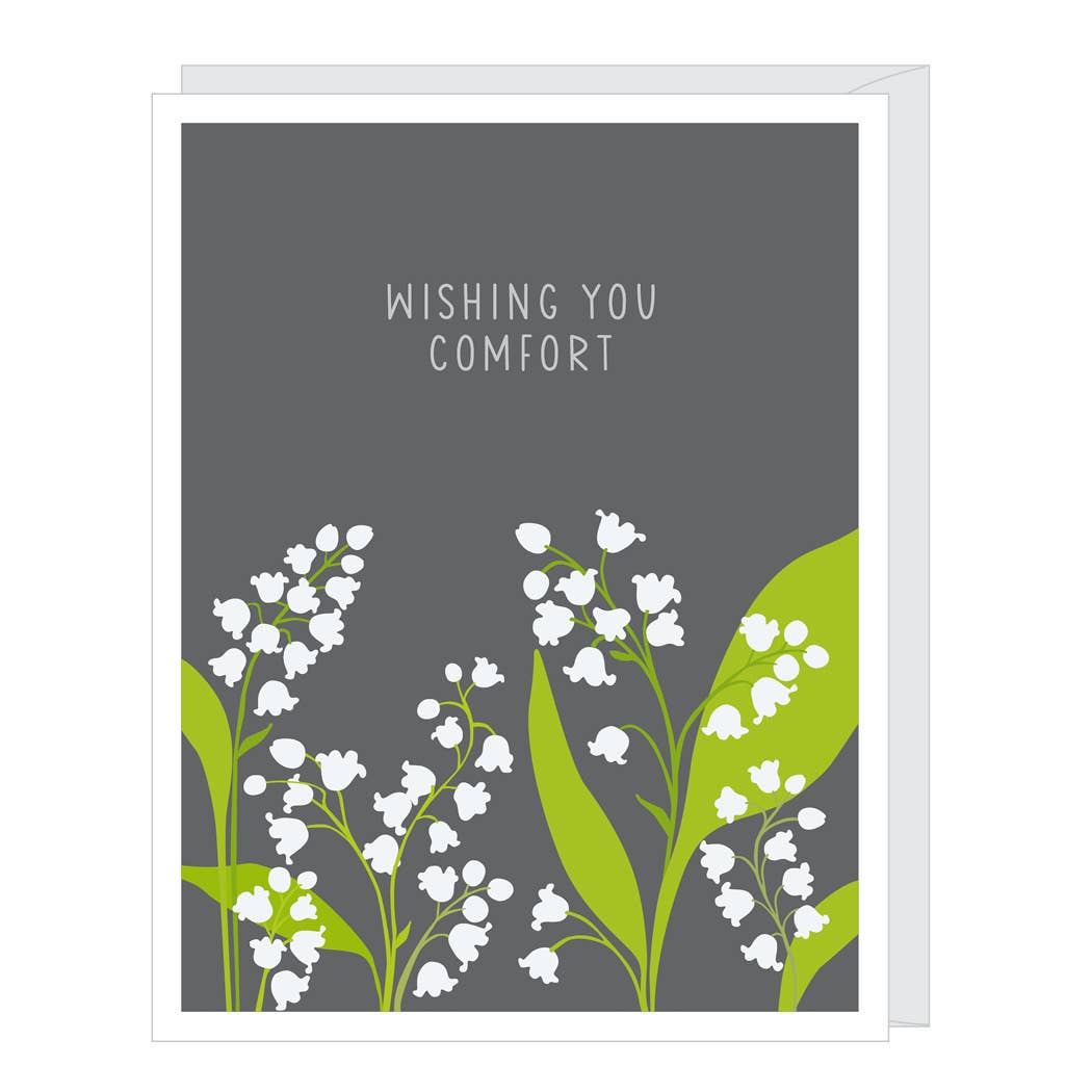 Greeting Card - Sympathy: Lily of the Valley