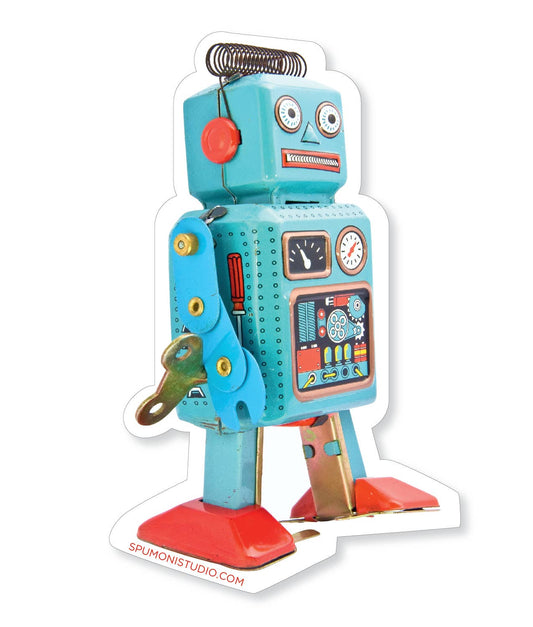 Sticker-Tech-01: Robot