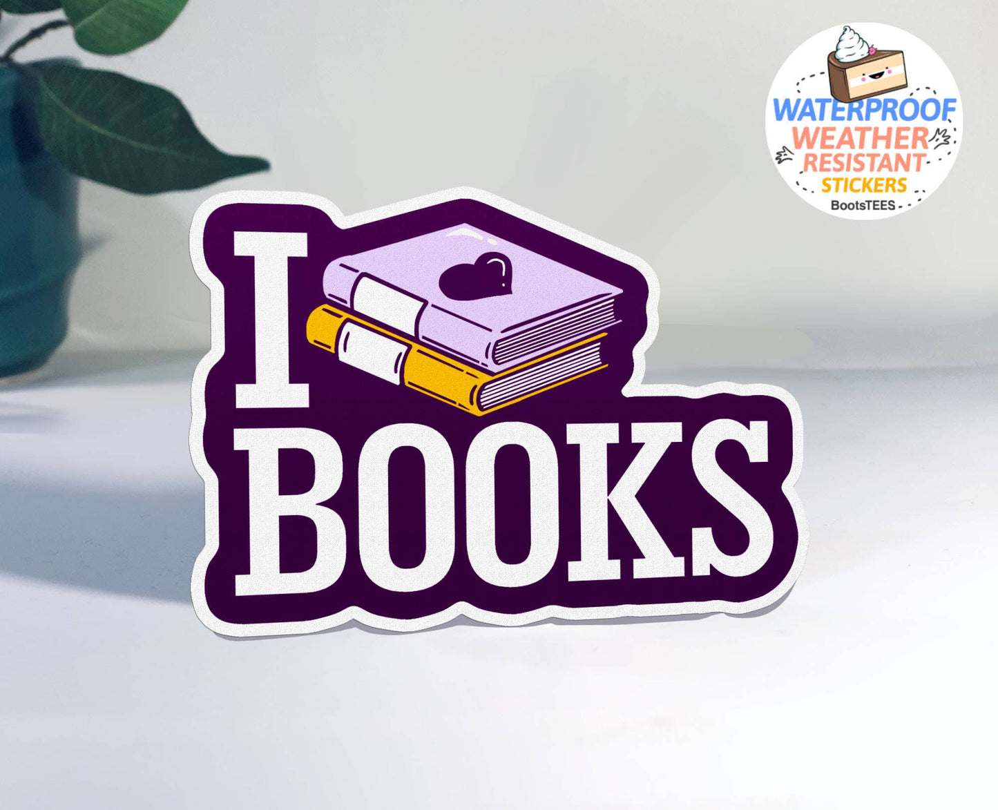 Sticker-Books-20: I Love Books