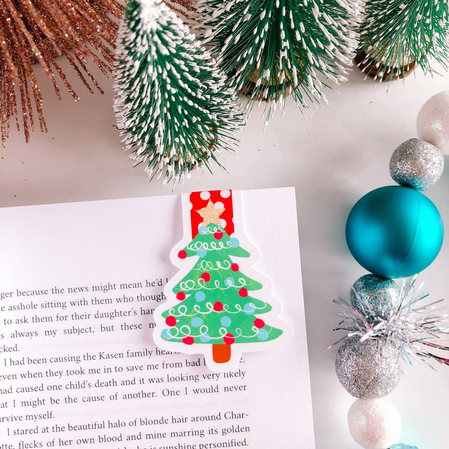 Bookmark-Christmas-02: Tree (Magnetic)