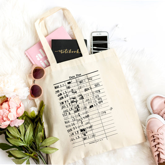 Tote Bag: Library Book