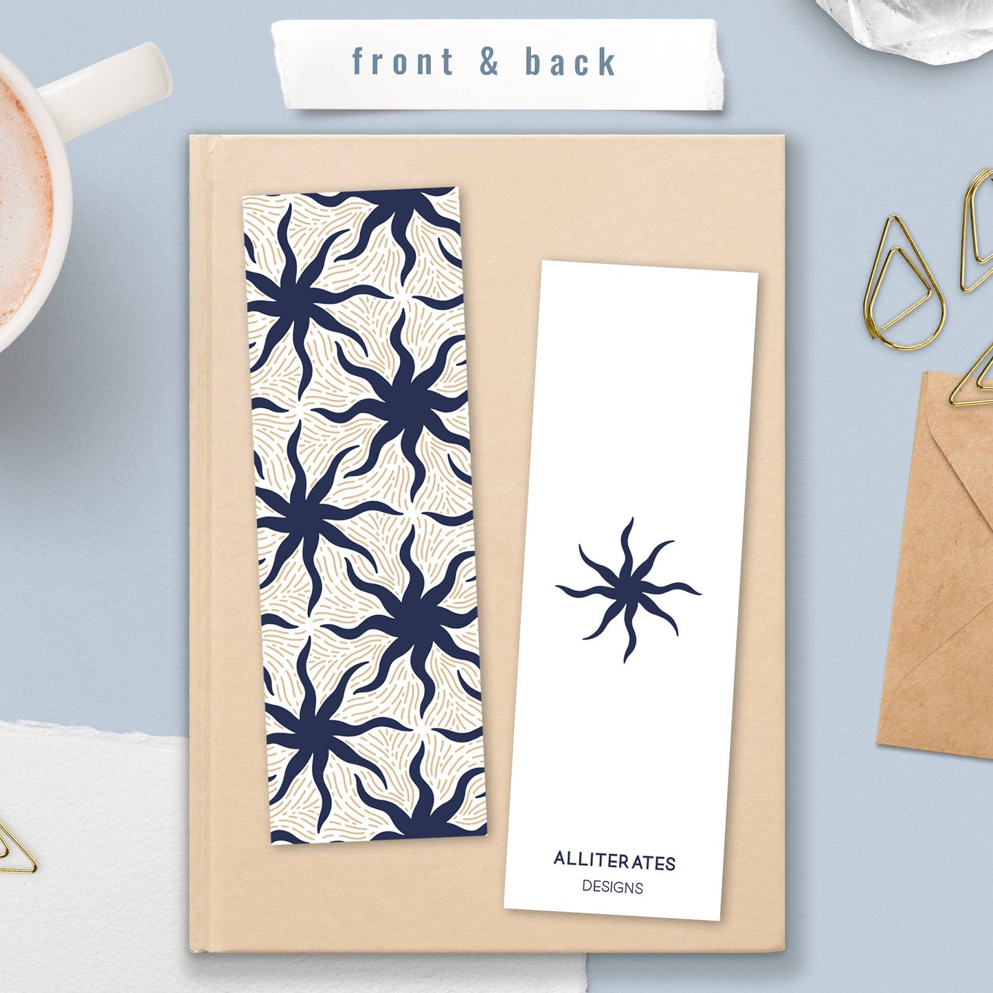 Bookmark-028: Abstract Celestial Stars