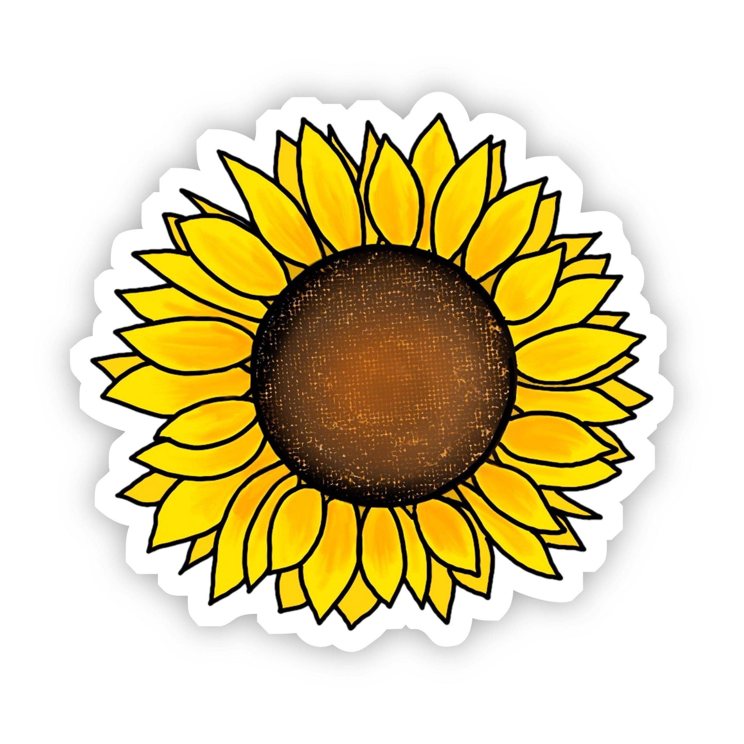 Sticker-Flower-02: Sunflower