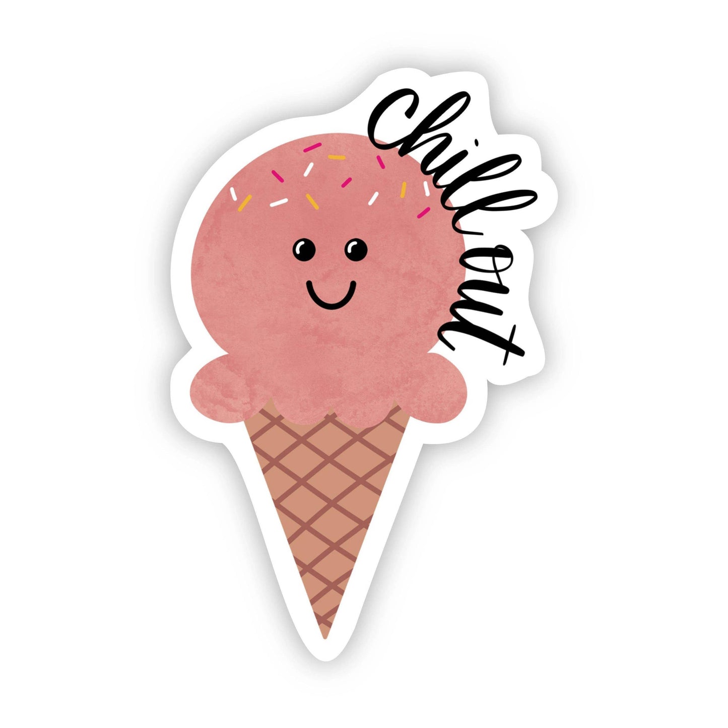 Sticker-Food-07: Chill out Ice Cream