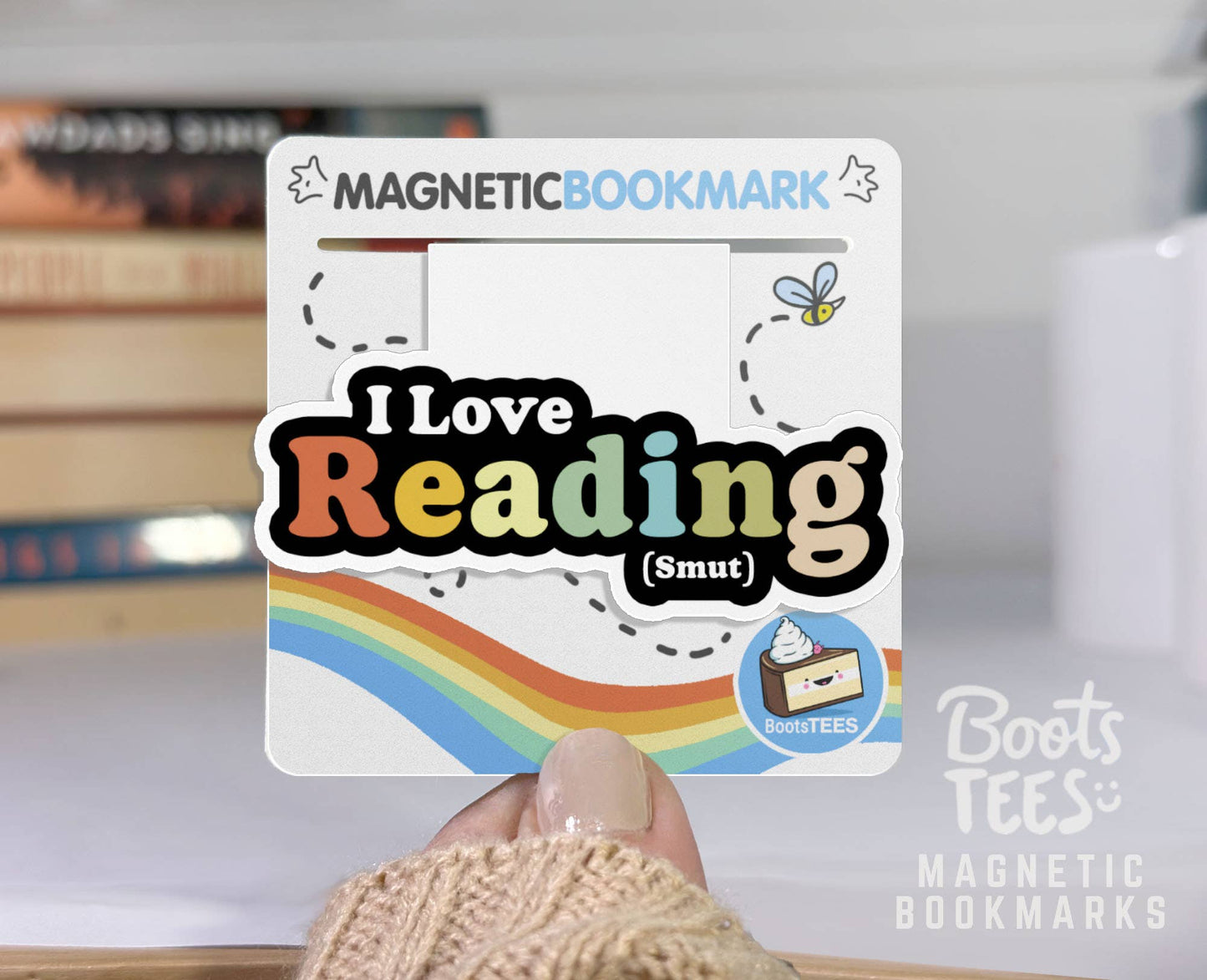 Bookmark-054: I Love Reading Smut (Magnetic)