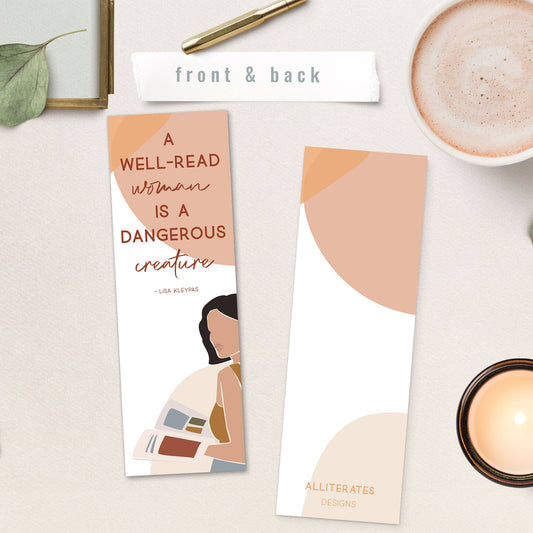 Bookmark-026: A Well-Read Woman is a Dangerous Creature